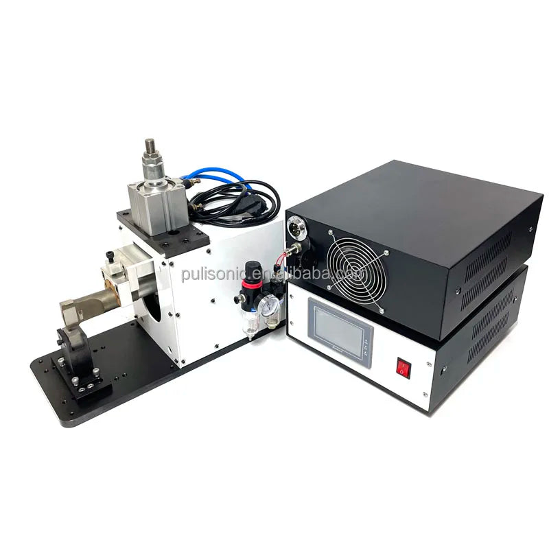 2000W High Power Ultrasonic Welder With Customized Horn for Metal Foil Spot Welding