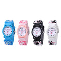 Cheap Bling Custom Kids 3D Quartz Digital PC Watch Waterproof 3ATM Sport Timepiece Cartoon Design Fashionable Stylish PVC Band