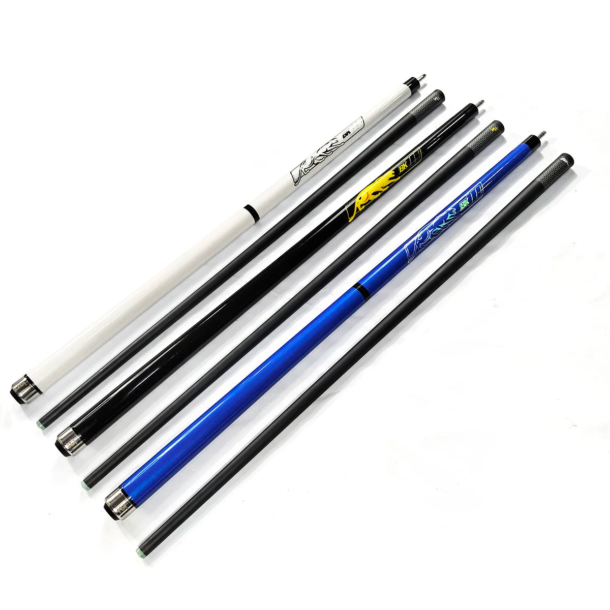 Hot Selling Uni-lock Joint Carbon Fiber Shaft 3-PC Jump Break Cue Billiard Pool Game Stick for Sale