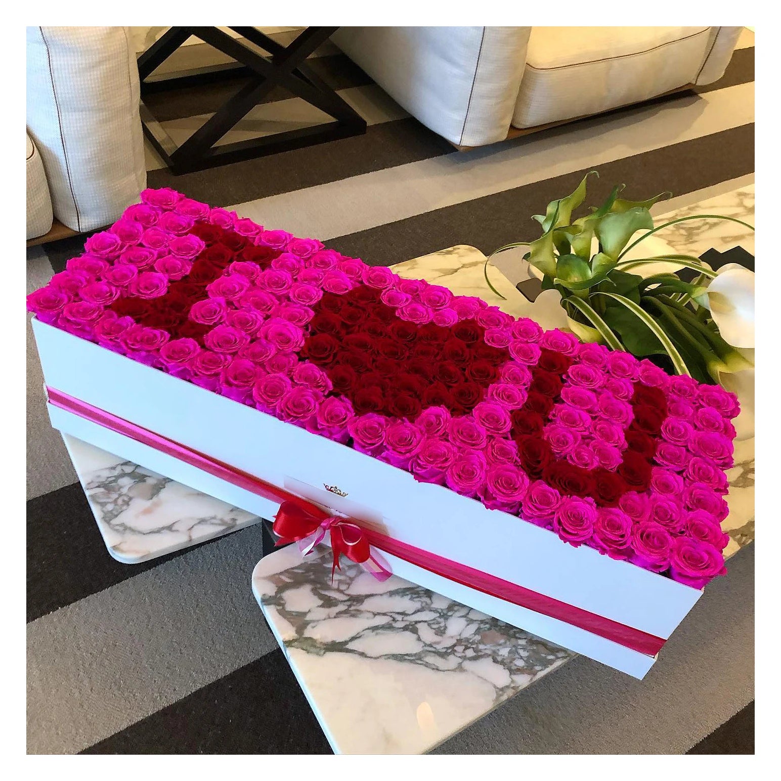 Personalized Natural Preserved Roses Individual Gift Boxes Fresh Style Eternal Rose Home Decor Long Lasting Floral