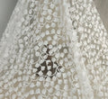 Classic Haute Couture 3D Floral Dubai Dress Embroidery Fabric