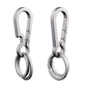 AA01024  Metal Titanium Key Chains With Key Ring Bottle Opener Carabiner Car Metal Key Chains Men