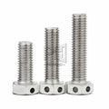 GB32.1 M6-M48 Outer Hex Screw Bolts Stainless Steel 304 External Hexagon Bolts With Wire Holes Hardware Fasteners