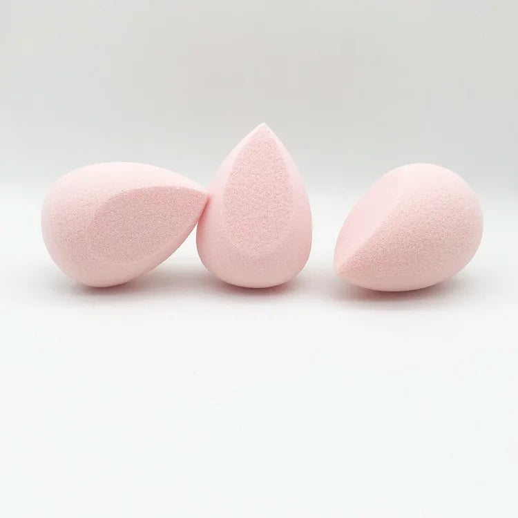 Private Label Nude Pink Slanted Teardrop Marshmallow Makeup Sponge Stock Available