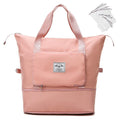 2024 Women's Dry Sport Travel Gym Bag Large Capacity Nylon Waterproof with Zipper Closure Clear Foldable Bag