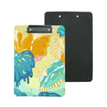 RubySub PU Menu Board Custom Printed PU Clipboard Folder Sublimation Blank Folder With Metal Clip