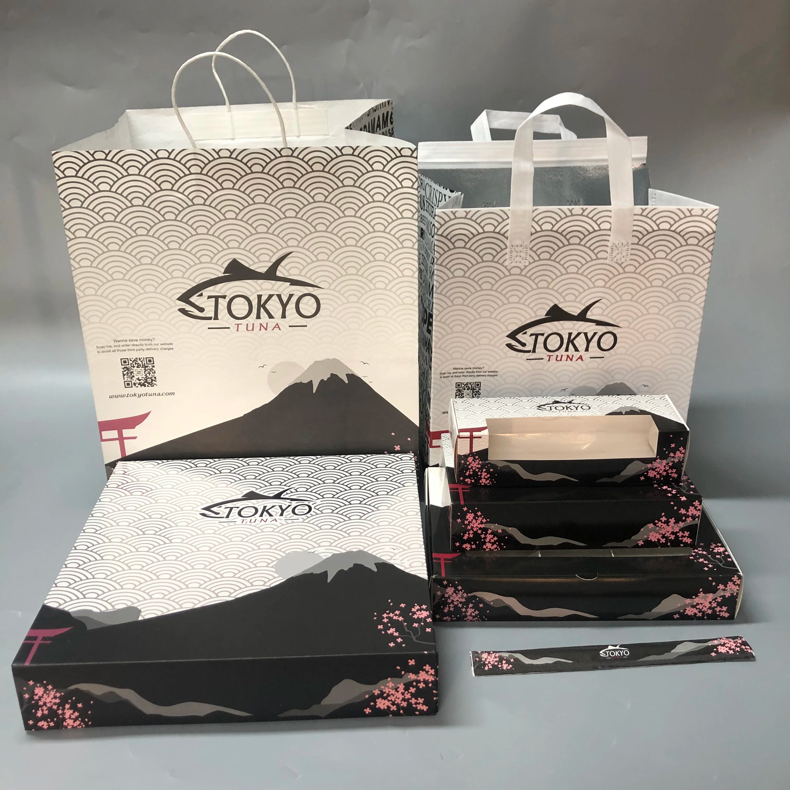 Paper Bag Personalized Packaging with Printing Wholesale for Fast Food Restaurant
