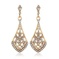 Dangle Bridal Earrings Perfect Jewelry for Brides Bridesmaid Prom and Homecoming 1920s Gatsby Party Earring
