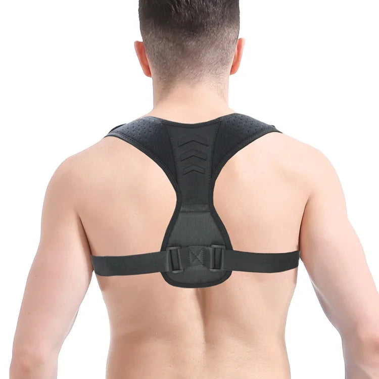 Back Brace Posture Corrector Breathable Lumbar Back Shoulder Supports Belts Adjustable Posture Corrector Back