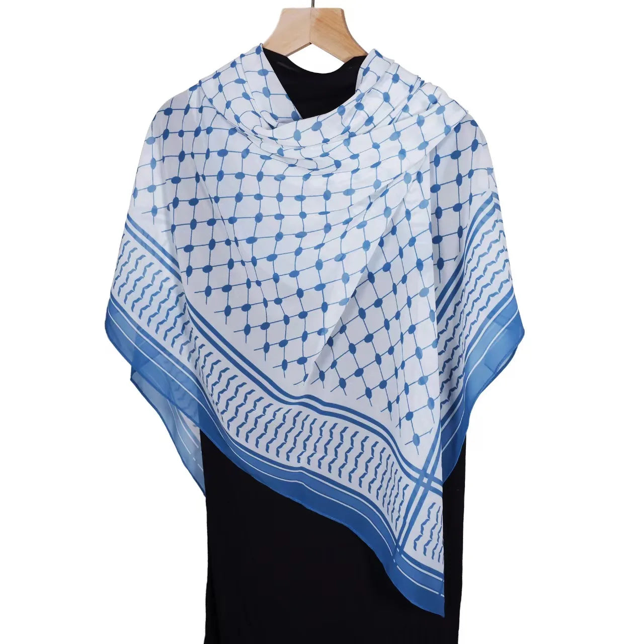 115*115cm Fashion Multifunction Palestine Kuffitey Scarf Neck Scarf & Shawl for Women