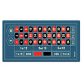Beecomely BGA-Poker Pad 1.2x0.6m 2mm Customizable Color Anti-Slip Heat Transfer Printed Rubber Game & Casino Poker Table Mat