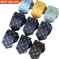 Sublimation Custom Silk Ties Italian Wholesale Jacquard Manufacture Made Ties Silk Men Necktie for Mens