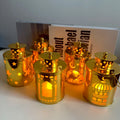 Nicro Hot Sale Arabian Muslim Eid Mubarak LED Light Decoration Handmade Crafts Hanging Lantern Ramadan Party Table Ornaments