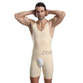 ZEROBODYS 061 Men's Shapewear Bodysuit Full Body Shaper Tummy Control Compression Slimming Suit