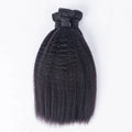 Kinky Straight Bundles Brazilian Human Hair Weft Natural Black Raw Virgin Hair Bundles