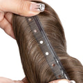Qingdao Haohao Hair Genius Invisible XO PU Hole Weft Double Drawn Virgin Hair Extensions Seamless Flat Weft for Ultimate Comfort
