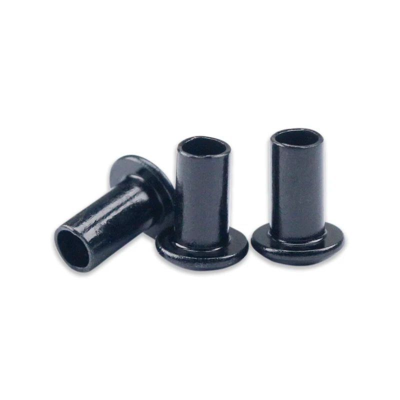 High Quality Low MOQ Professional Factory Saitong Steel Bright Uncoated Head Hollow Semi-Tubular Rivet ISO Standard Customizable
