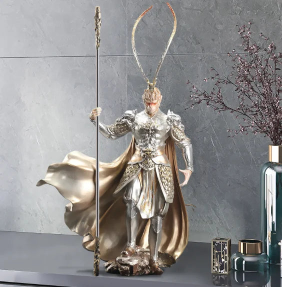 The Monkey King Fights Against Buddha Ornaments Living Room Porch TV Cabinet Home Accessories