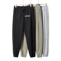 Women's XXL Size Heavyweight Cotton Sweatpants Custom Logo Printed Wide Leg Pants Quick Dry Autumn Fashion Design Eco-Friendly