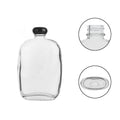 Factory Direct Sales Good Quality Brandy Bottle Empty 500ml 700ml 750ml Spirits Bottle With Cork Stopper