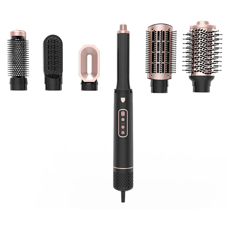 Hair Dryer Brush & 5 in 1 air Styler High-speed 5 in 1 Electric Blow Dryer Comb Curl Hair Blow Dryer Round Brush
