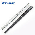 Unihopper 3 Fold Channel Push to Open Full Extension Telescopic Rails Ball Bearing Drawer Slide