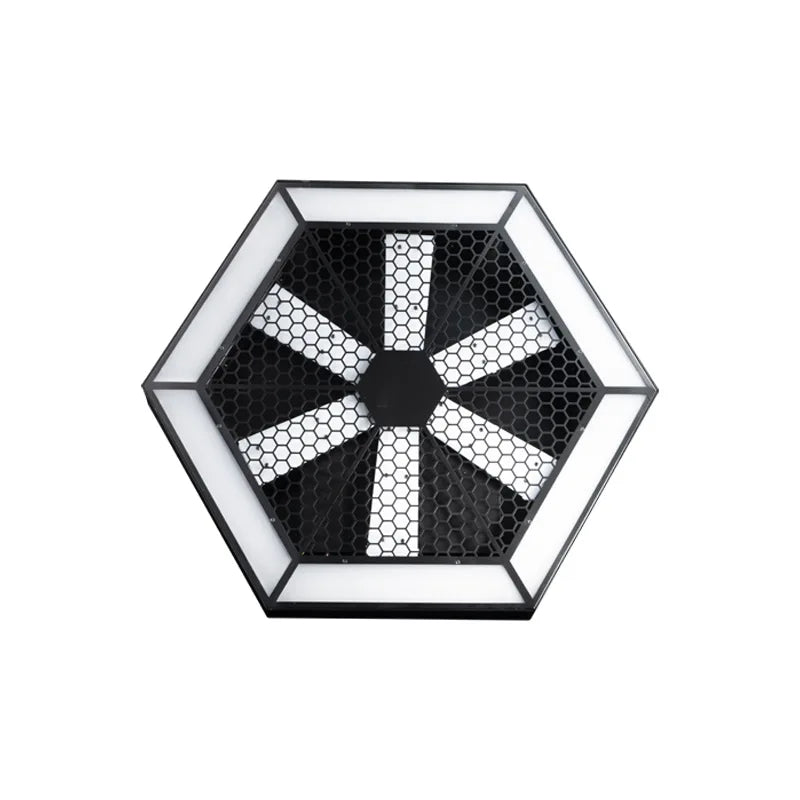 Factory New Colorful Whirlwind DJ Disco Led Fan Lights Stage Background Lights Nightclub