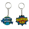 OEM Manufacturer PVC Keychain Custom Design 3D Logo  Keychain Soft 2D Rubber PVC Key ChainS