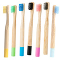 Activated Bamboo Travel Toothbrush Nano 20000 Bristles Eco-Friendly Bamboo Toothbrush