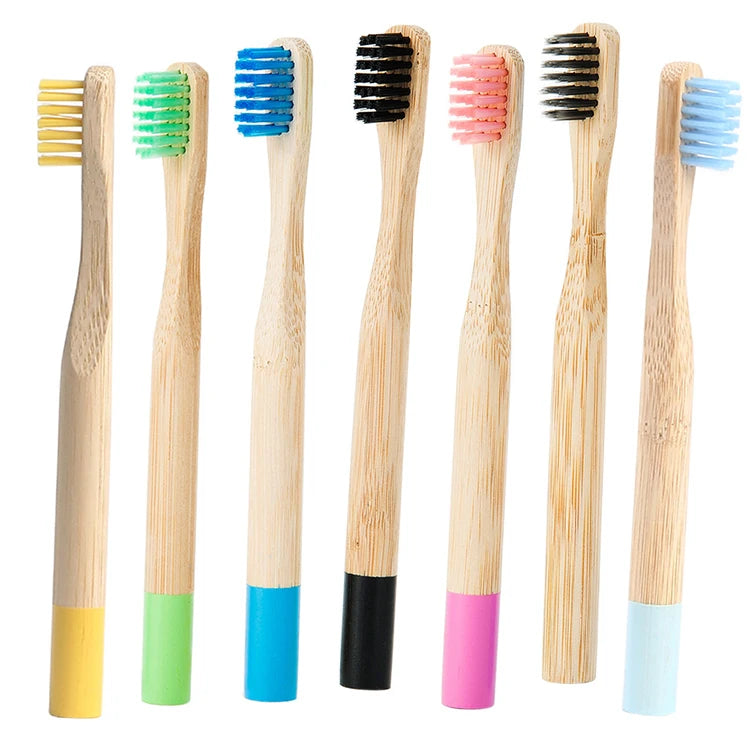 Activated Bamboo Travel Toothbrush Nano 20000 Bristles Eco-Friendly Bamboo Toothbrush