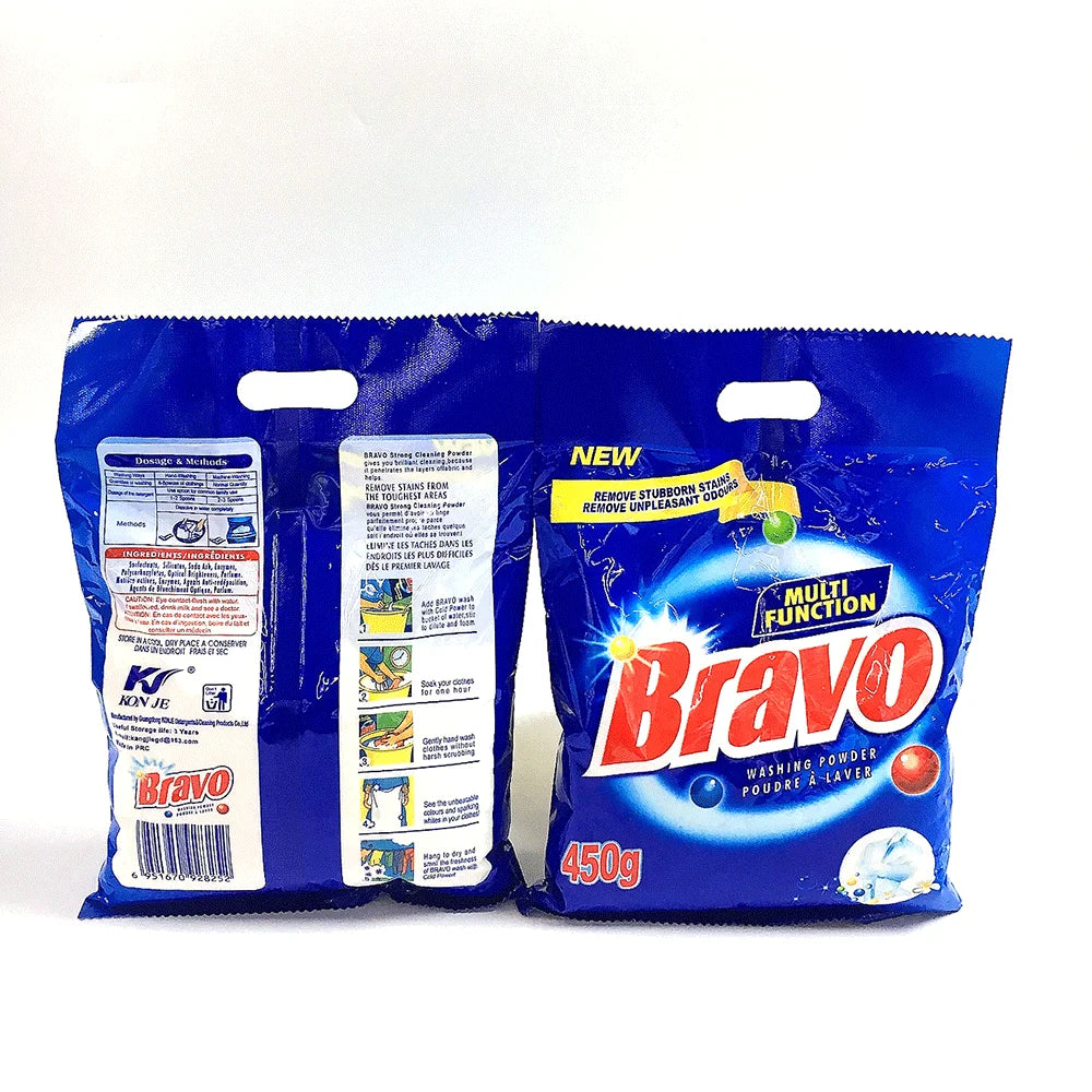 Fast Removing Dirty 450g Disposable Lavender Floral Scent Eco-Friendly Soap Powder Strong Perfume Laundry Washing Powder