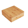 Bamboo  Wooden Jewelry  Gift  Box Desktop  Square Wooden  Gift  Storage Box with Magnet Lid