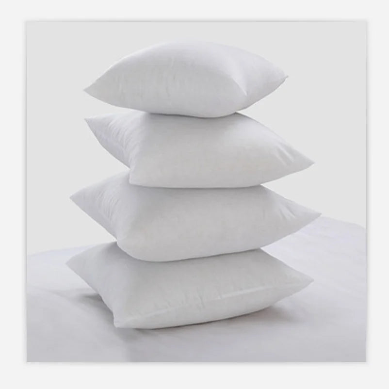 Charming Bedding Synthetic Down Pillow Inserts Down Alternative Throw Pillow Inserts Bolster Pillow Insert