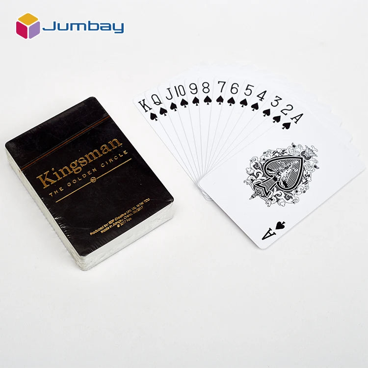 Standard 100% Plastic Poker Card with Custom Design specialized Printing Playing Cards with Good Quality