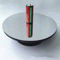 Hot Sales Electric 25cm Turntable Display Stand for Jewelry Rotating Display Display Stand for Cake 25cm Rotating With Mirror
