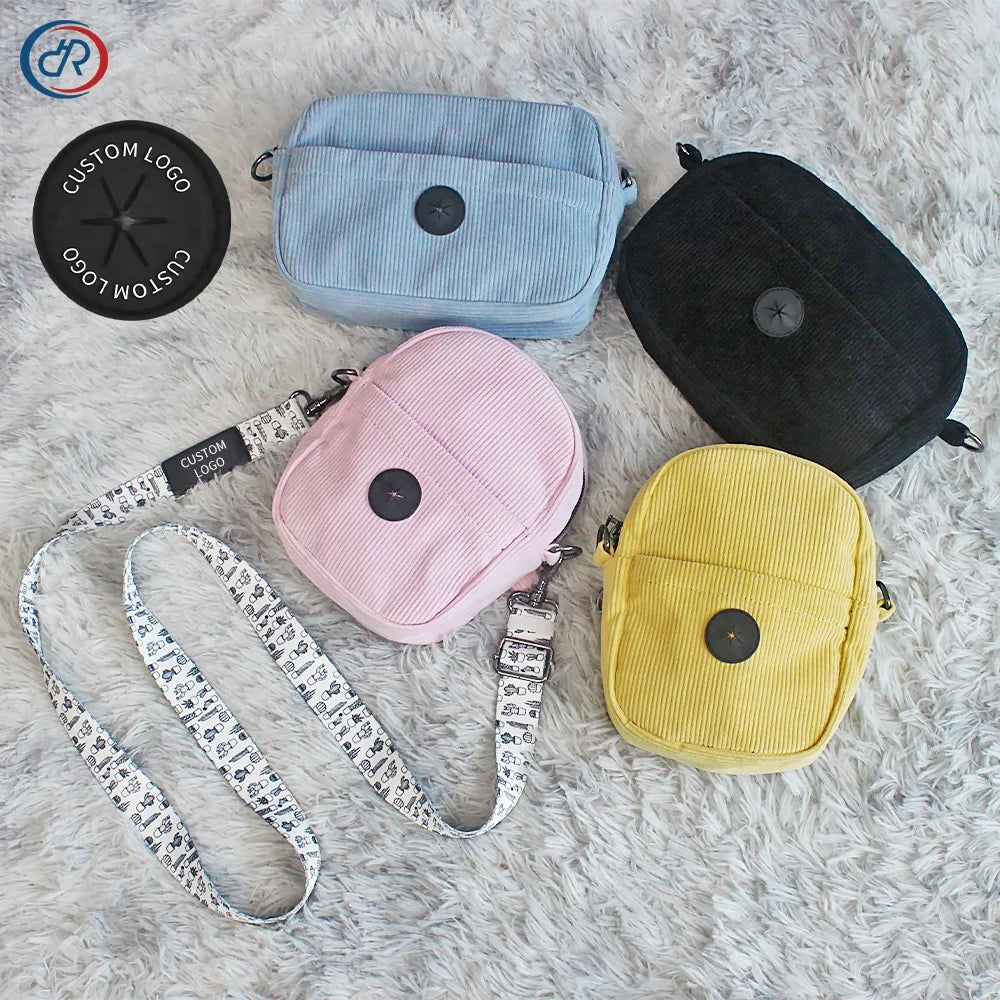 Manufacturer New Design Custom Crossbody Dog Walk Bag with Poop Dispenser