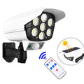 Solar Light Motion Sensor Security Dummy Camera Outdoor Light 77 LED Wall Lamp Motion Sensor Street Light for Garden Decoration