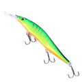 HENGJIA 13.5cm 15.6g 6#hook Wholesale Fishing Minnow Lures Hard Plastic Casting Bait Lure Minnow