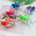 Wholesale Cute Elephant Shape LED Flashlight Keychain Multi Function Keyring Emit Light Lamp Mini LED Gifts