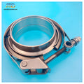 5'' Stainless Steel Quick Release V-band Clamp with Male Female Flanges Pipe Clamp