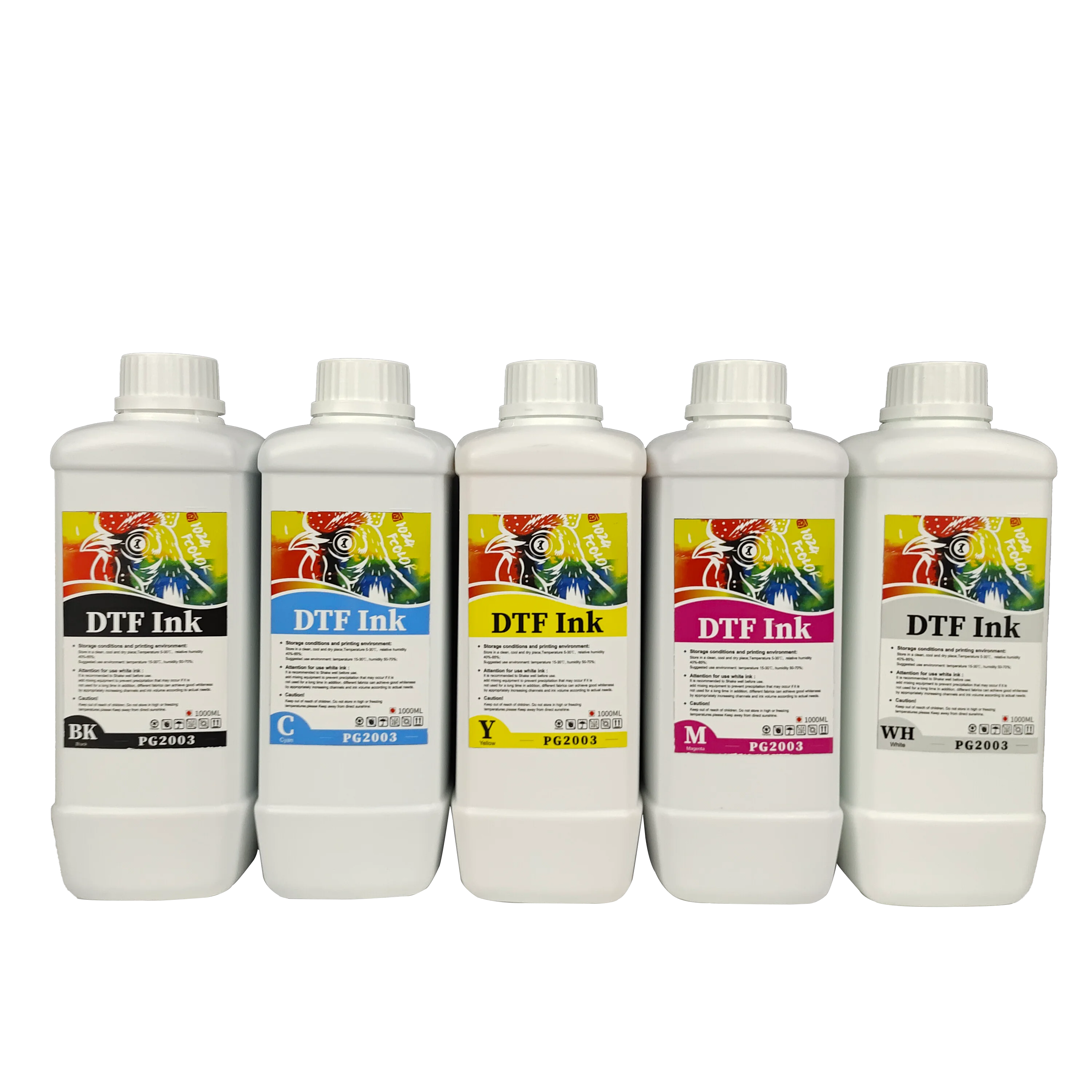 For FCOLOR 2024 Hot Sale High Quality 1000ml for DTF for Ink for Epson I3200 XP600 4720 Print Head for Transfer Printing