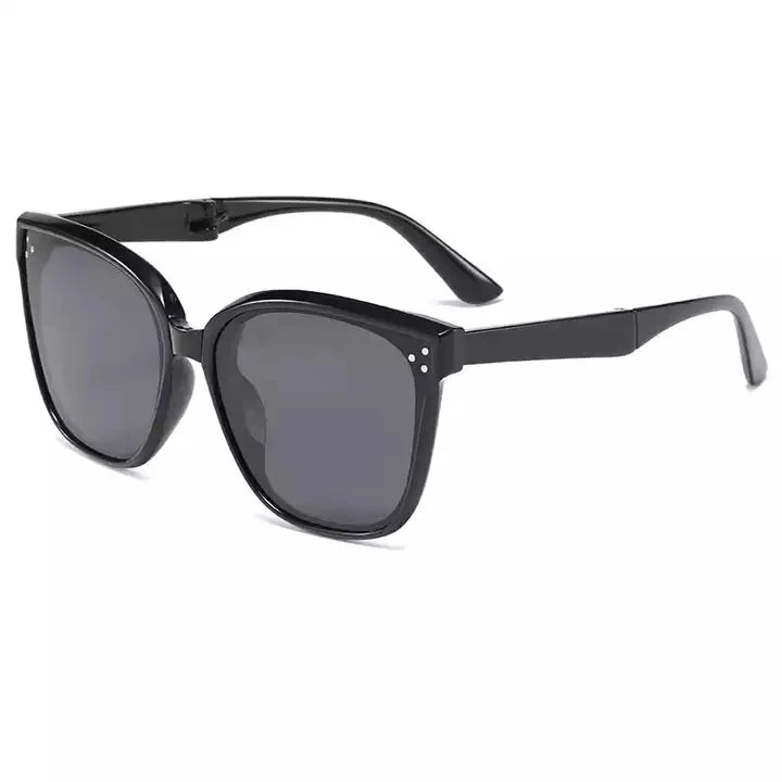 7501 Oversized  2023 New Fashion Folding Glasses Female Sunglasses Male TR90 TAC Polarized Folding Sunglasses