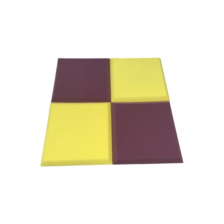 Large Square Acoustic Foam Panels Polyurethane Wall Fabric Sound Insulating Cotton for Living Room Foam Silencing Noise