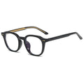 2022 Unisex Anti Blue Light Blocking Thick Glasses Transparent Square Vintage Ultra Light Tr90 Optical Spectacle Frames