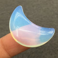 2026 Home Use Hot Sale Natural Selenite Stone Hand-carved Opal Moon Processing Selenite Moon Bowl for Decoration