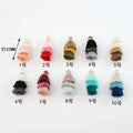 New Fashion Colorful 3 Layer String Decorative Cord Polyester Tassels
