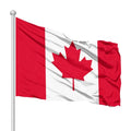 Promotional Product Customized 3x5ft 100%polyester Digital Printing Polyester Fabric Thickened Waterproof Canadian Flag