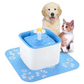 Pet Cat Water Dispenser Fountain Super Quiet Automatic Electric Water Fountain With Mat Fontain Chat Fuente De Agua Para Gatos