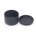 60-40mm Empty Luxury Metal Tin Matte Black 4Oz 8Oz Scented Soy Wax Making for Candle Tin With Lid