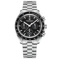 1701 Version 3 Luxury Quartz Chronograph Watches for Men VK63 Stainless Steel Sport 100m Waterproof Wristwatches